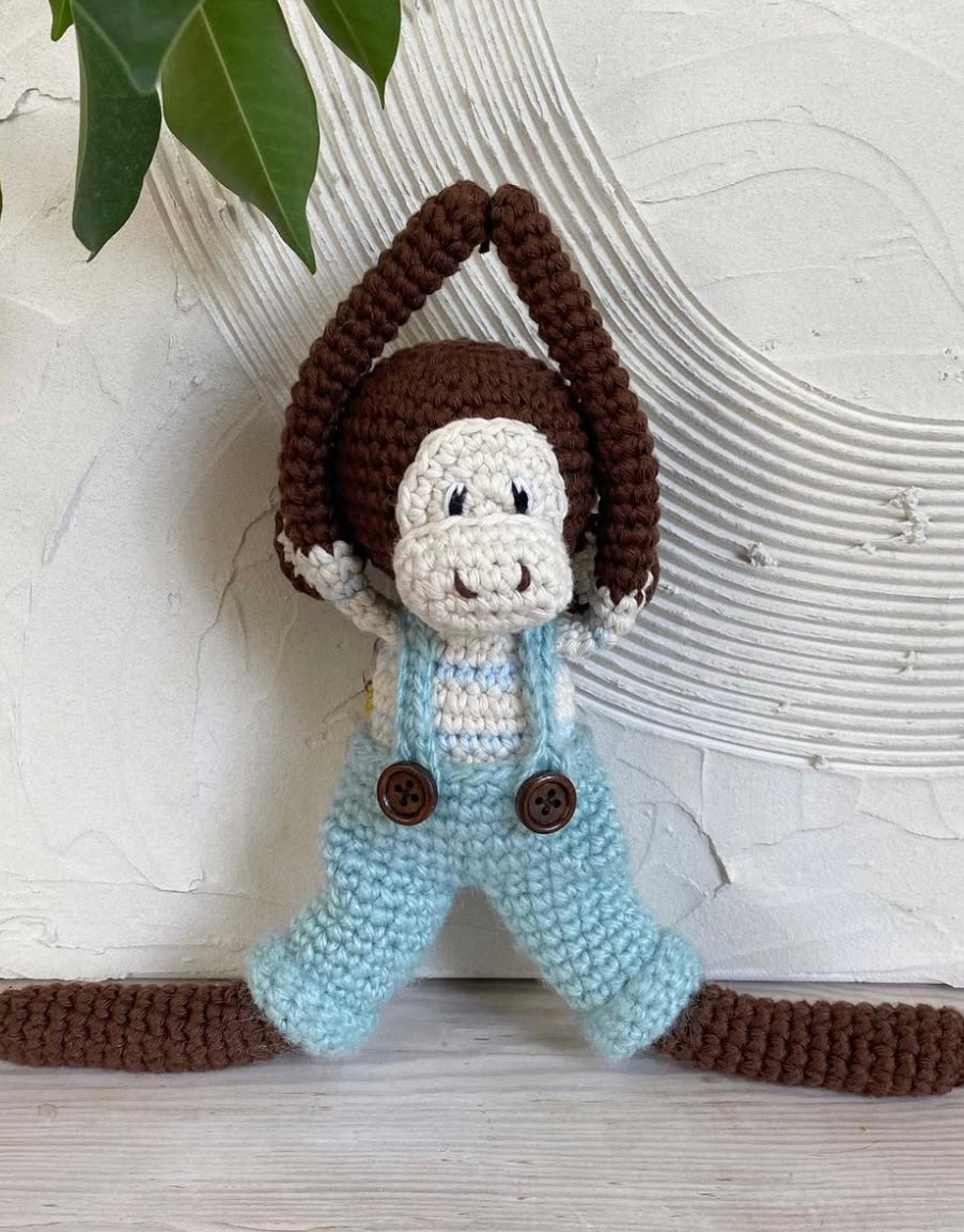 Mönster: Gymnastic monkey (EN)