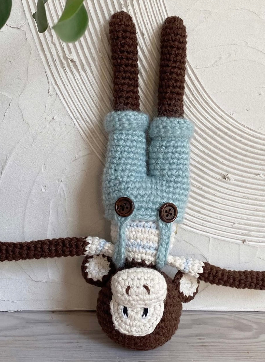 Mönster: Gymnastic monkey (EN)