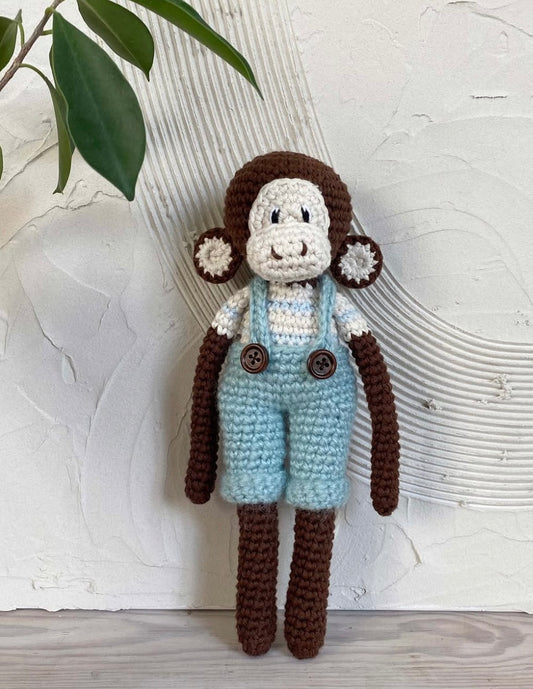 Mönster: Gymnastic monkey (EN)